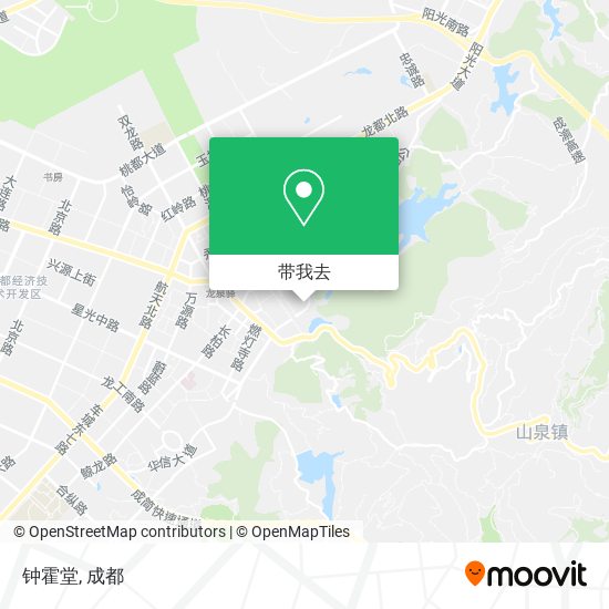 钟霍堂地图