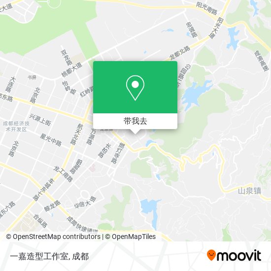 一嘉造型工作室地图