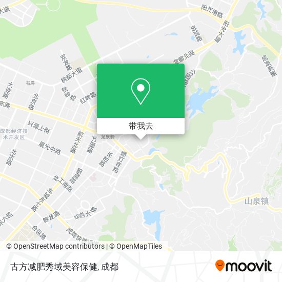 古方减肥秀域美容保健地图