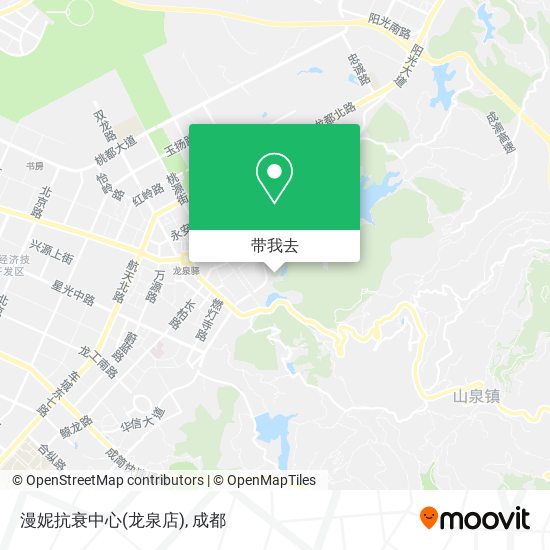 漫妮抗衰中心(龙泉店)地图