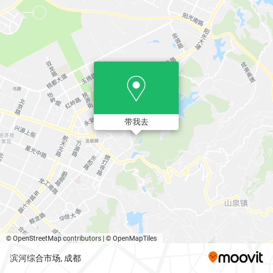 滨河综合市场地图