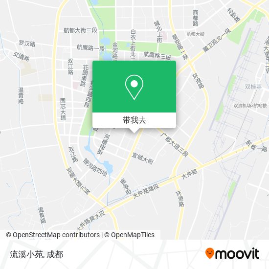 流溪小苑地图