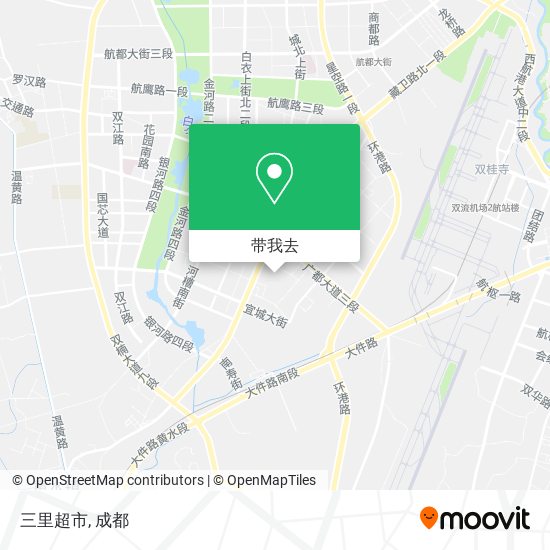 三里超市地图