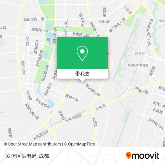 双流区供电局地图