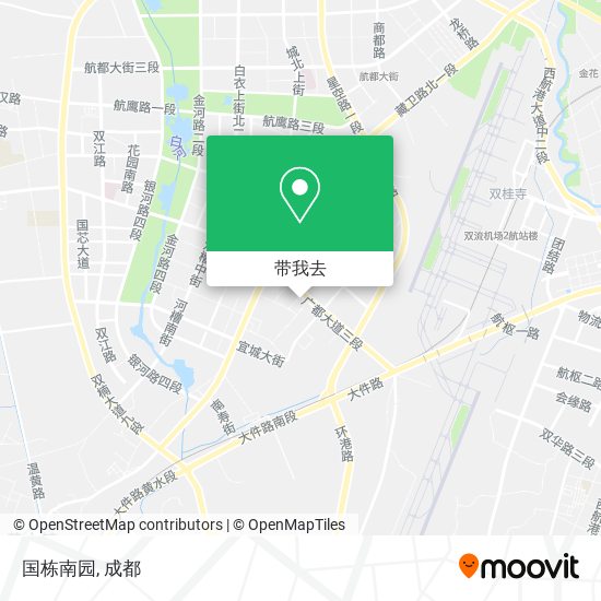 国栋南园地图