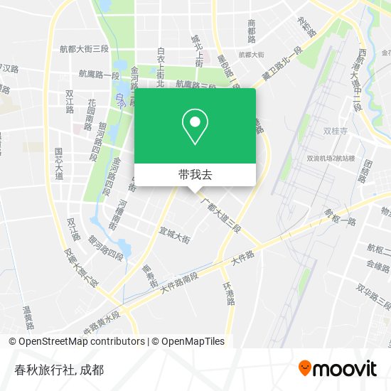 春秋旅行社地图