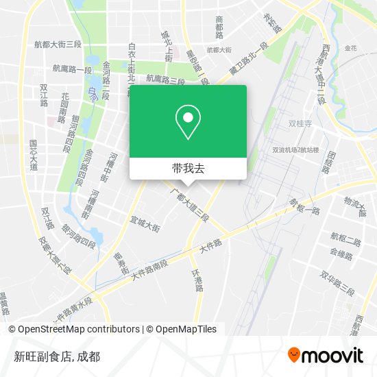 新旺副食店地图