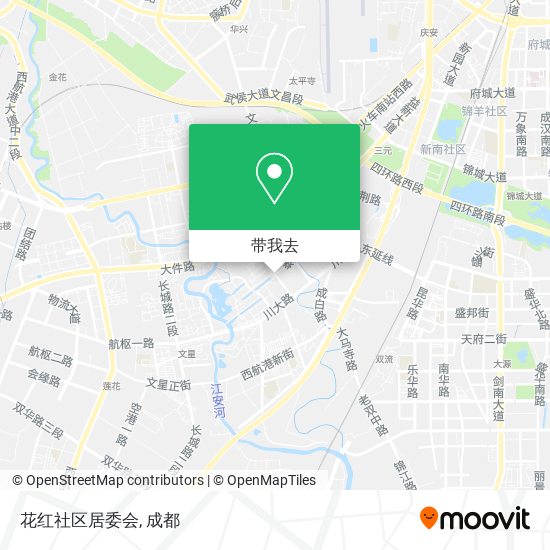 花红社区居委会地图