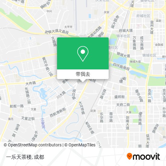 一乐天茶楼地图