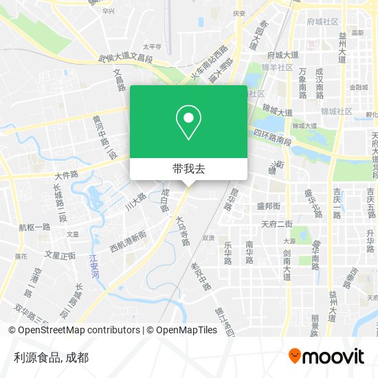 利源食品地图