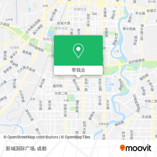 新城国际广场地图
