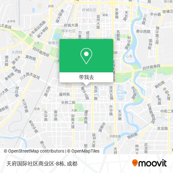 天府国际社区商业区-8栋地图
