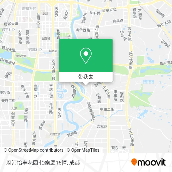府河怡丰花园-怡娴庭15幢地图