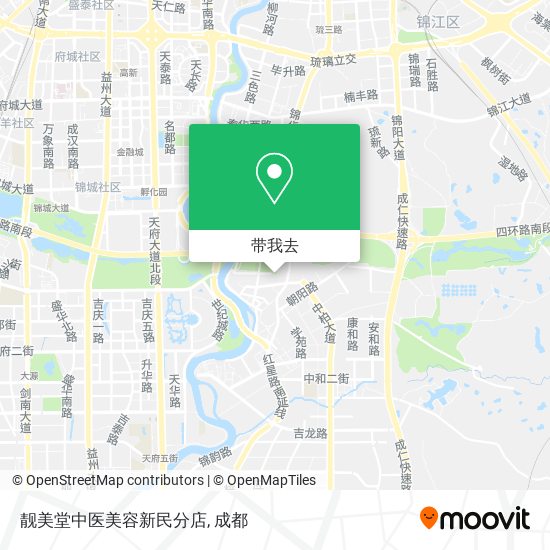 靓美堂中医美容新民分店地图