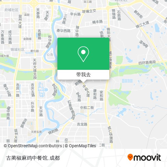 古蔺椒麻鸡中餐馆地图