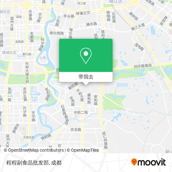程程副食品批发部地图