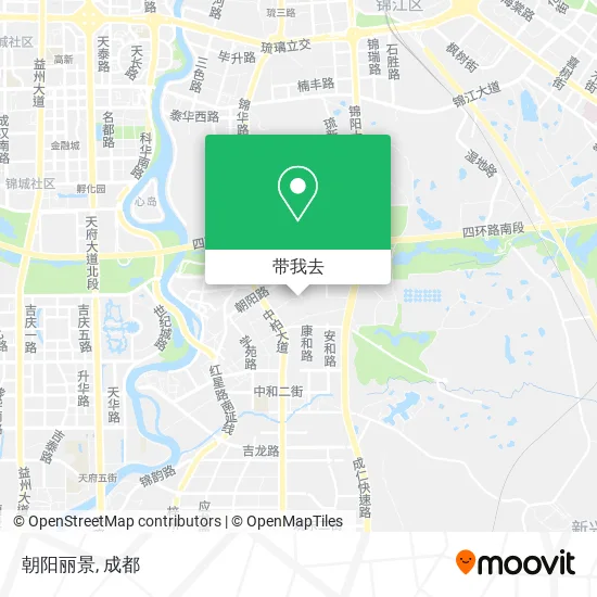 朝阳丽景地图