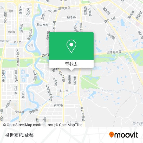 盛世嘉苑地图