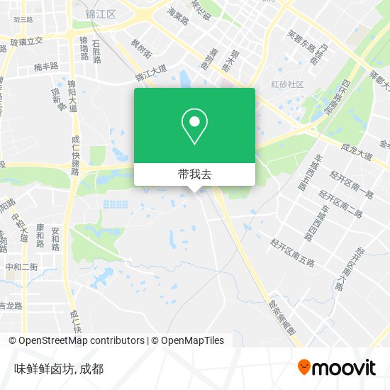 味鲜鲜卤坊地图