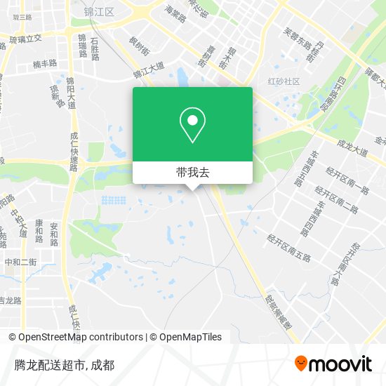 腾龙配送超市地图