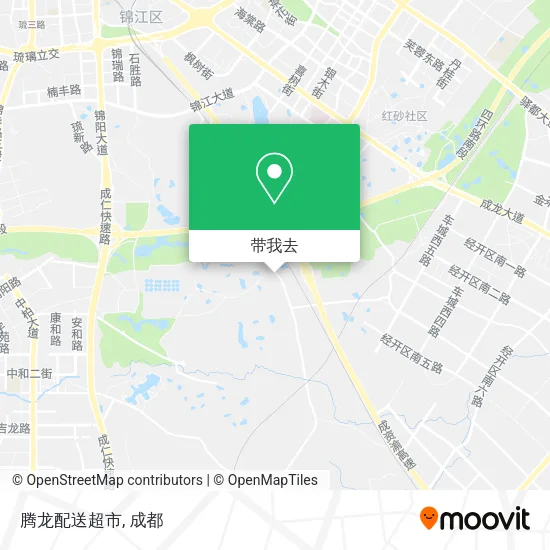 腾龙配送超市地图