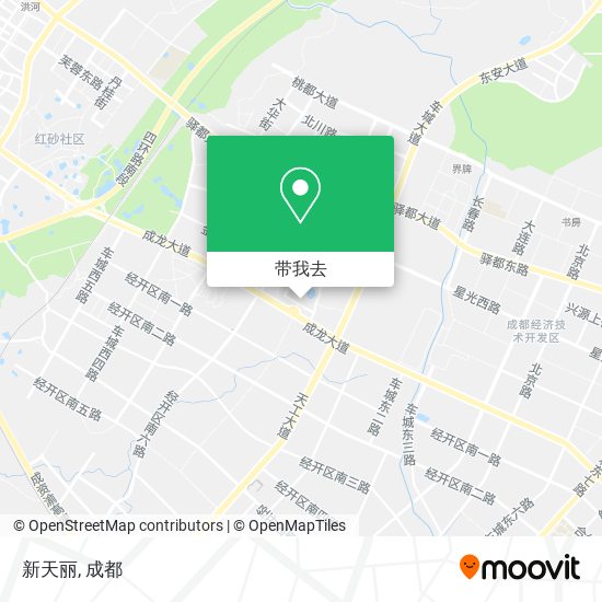 新天丽地图