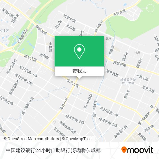 中国建设银行24小时自助银行(乐群路)地图