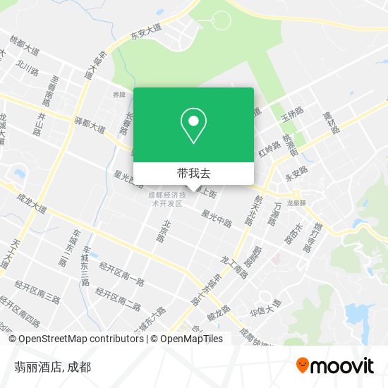 翡丽酒店地图