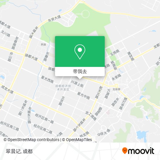 翠晨记地图