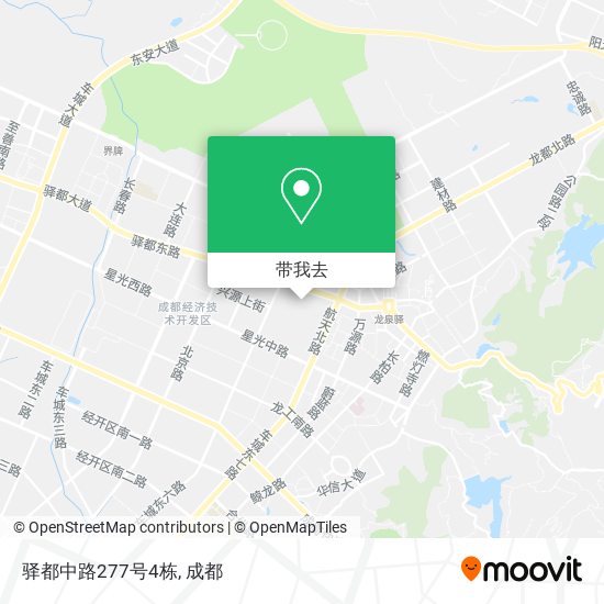 驿都中路277号4栋地图