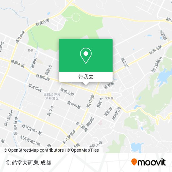御鹤堂大药房地图