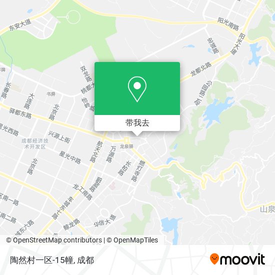 陶然村一区-15幢地图