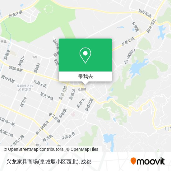 兴龙家具商场(皇城堰小区西北)地图