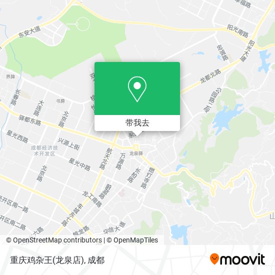 重庆鸡杂王(龙泉店)地图