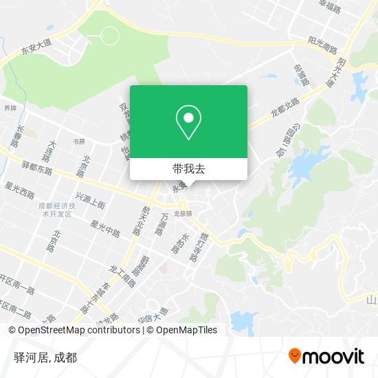 驿河居地图