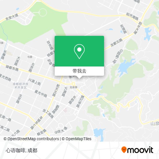 心语咖啡地图