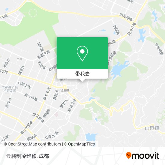 云鹏制冷维修地图