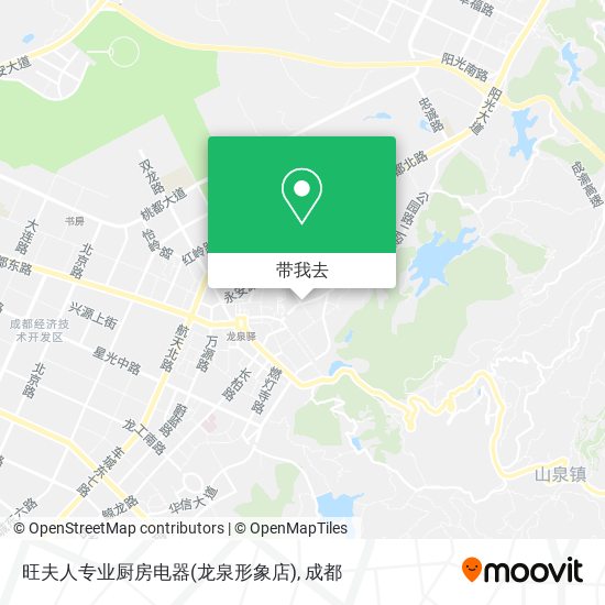 旺夫人专业厨房电器(龙泉形象店)地图