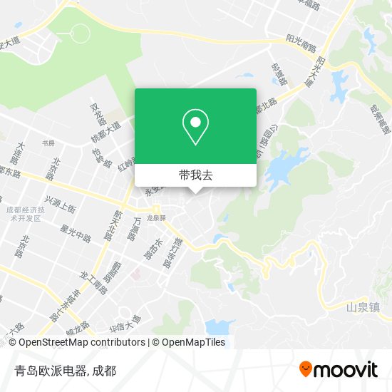 青岛欧派电器地图