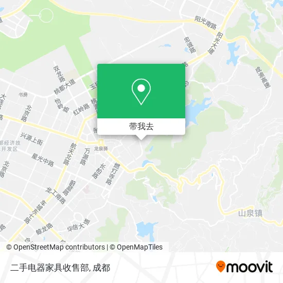 二手电器家具收售部地图