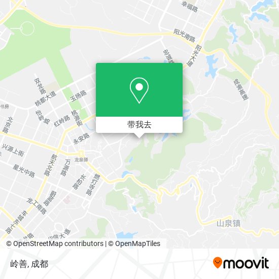 岭善地图