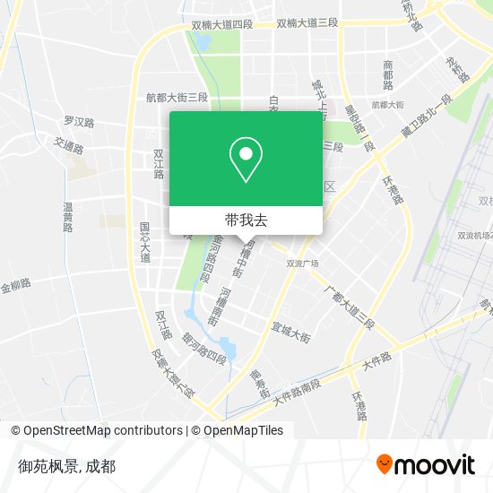 御苑枫景地图