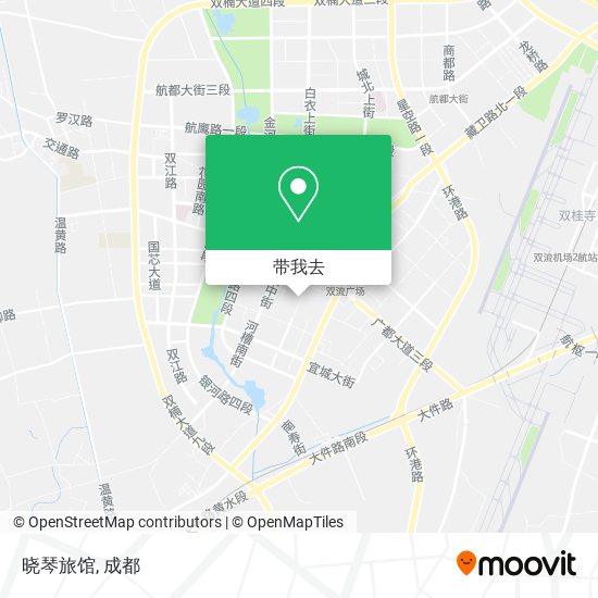 晓琴旅馆地图