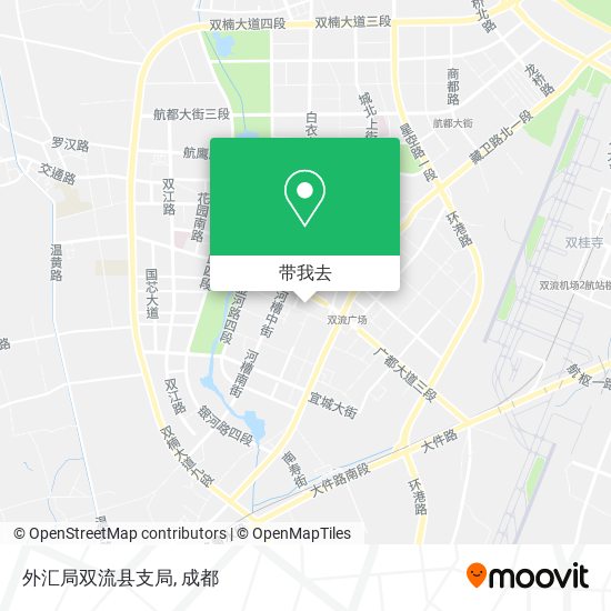 外汇局双流县支局地图