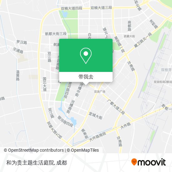 和为贵主题生活庭院地图