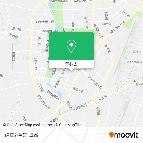 绿豆养生汤地图