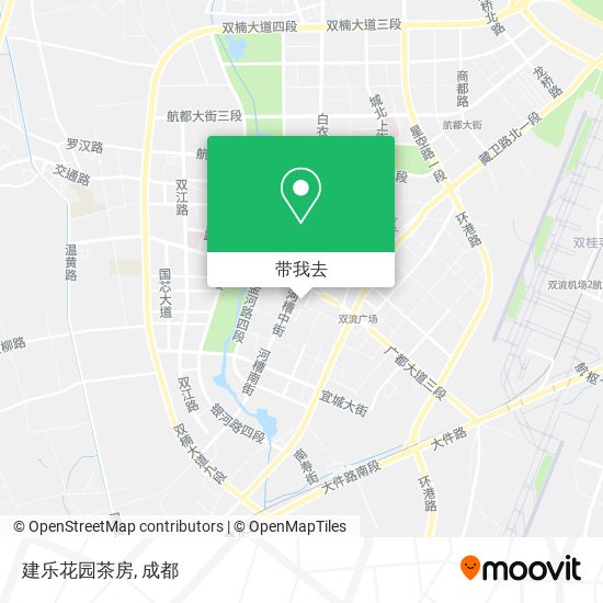 建乐花园茶房地图