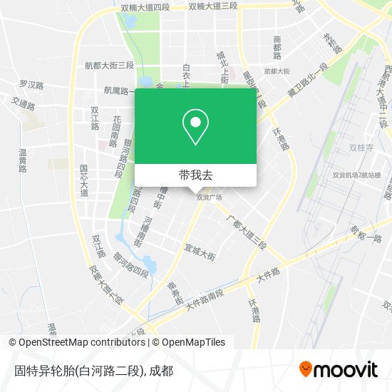 固特异轮胎(白河路二段)地图