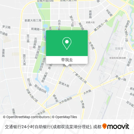 交通银行24小时自助银行(成都双流棠湖分理处)地图