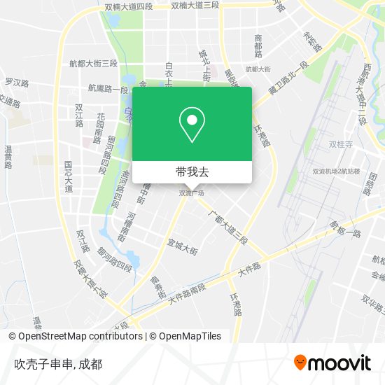 吹壳子串串地图